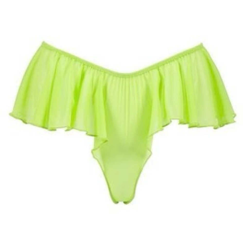 Laina Rauma Cheeky Ruffle Panty-SM - electric slide